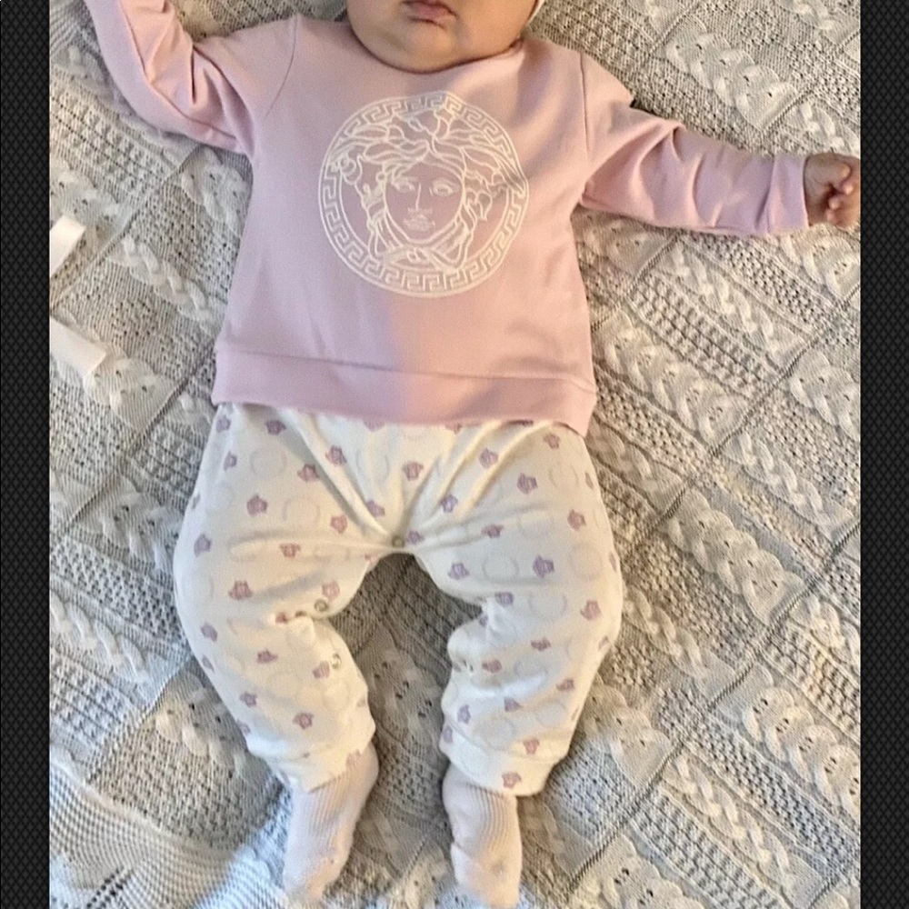 Versace Baby Onesie Bodysuit